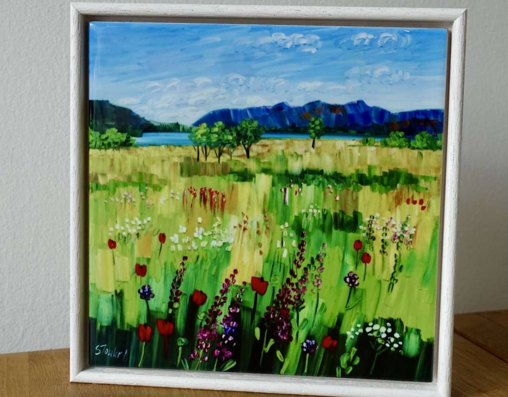 FRAMED CERAMIC TILES - 