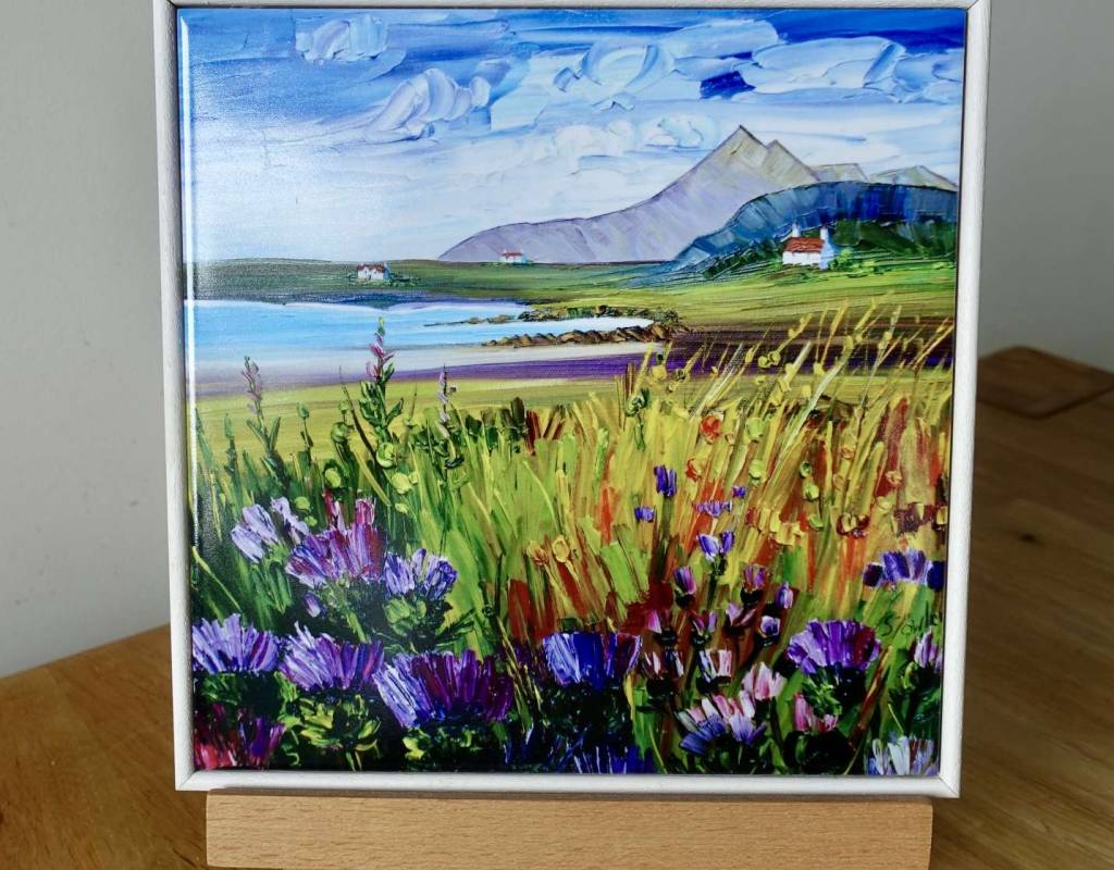 FRAMED CERAMIC TILES - 