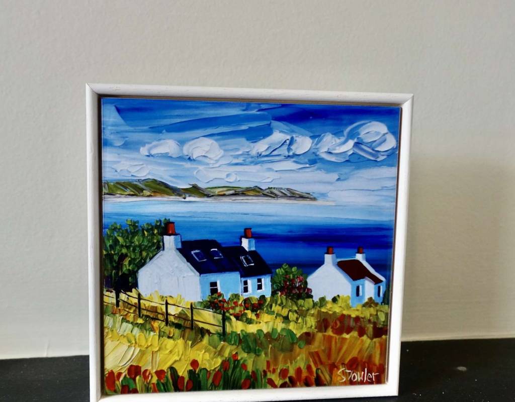 FRAMED CERAMIC TILES - 