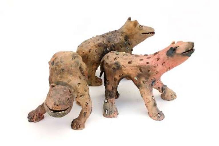 Tribe of three stoned lizard dogs - Morag MacInnes