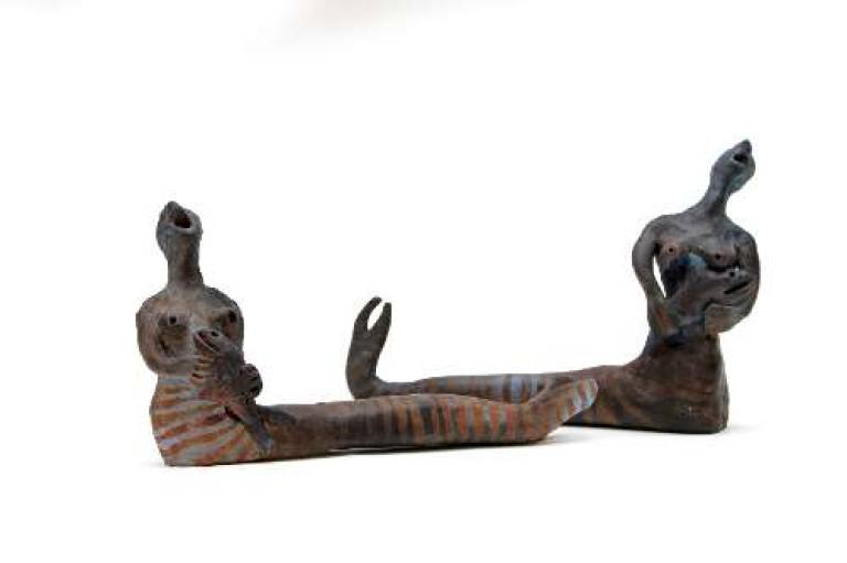 Pair of singing mermaids - Morag MacInnes