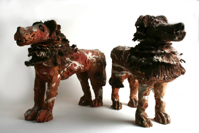 Sirocco Lion Dogs - Morag MacInnes