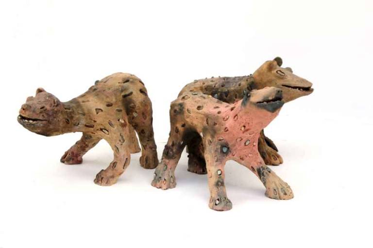 Tribe of three stoned lizard dogs - Morag MacInnes