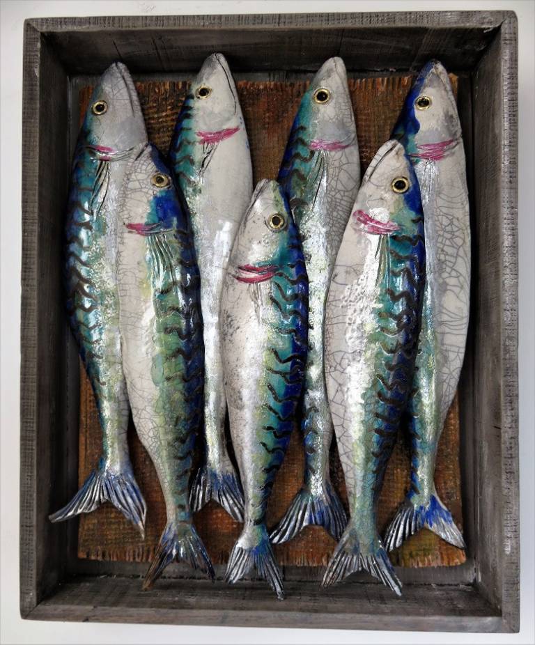 Fish Market Box - Cornish Mackerel XIII - Diana Tonnison