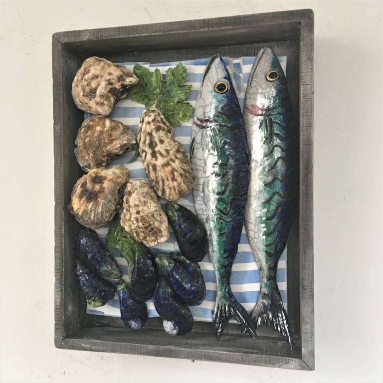 Mackerel, Oysters and Mussels - Diana Tonnison