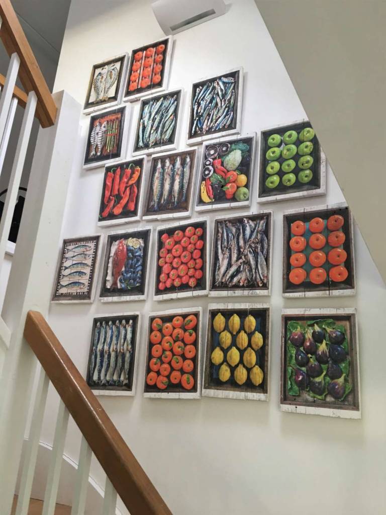 Smallest size wood panels display - Diana Tonnison