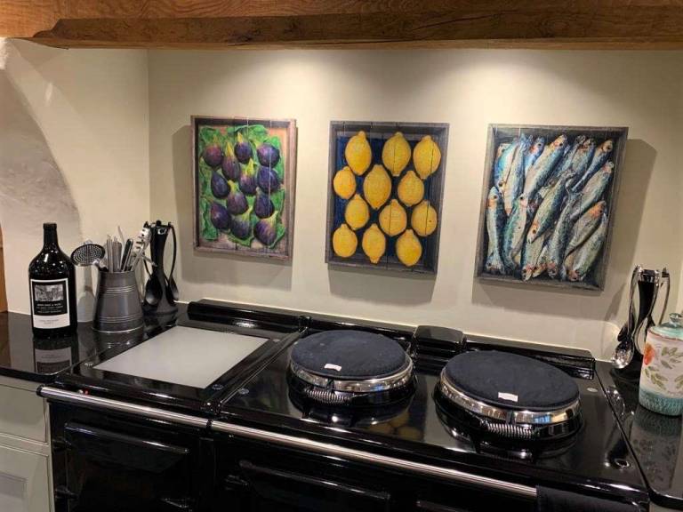 Three Small Wood Panels Prints - Diana Tonnison