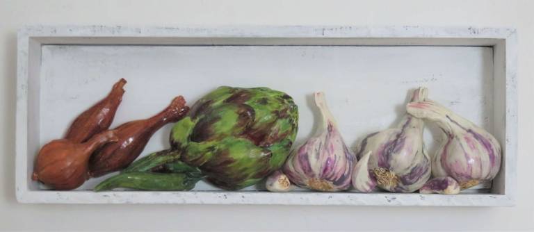 The Pantry - Artichoke and Garlics - Diana Tonnison