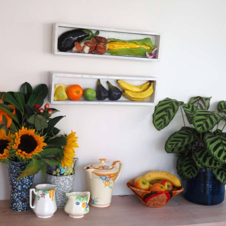 Two Pantry Boxes - Vegetables and Fruit selections - Diana Tonnison