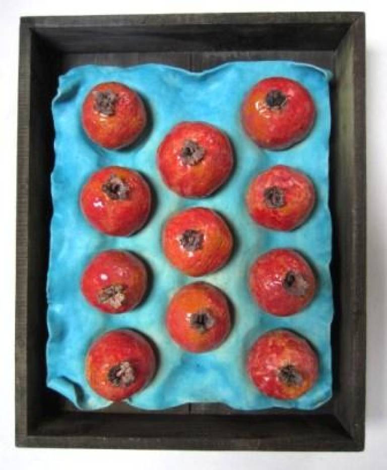 Fruit Market box - Pomegranates II - Diana Tonnison