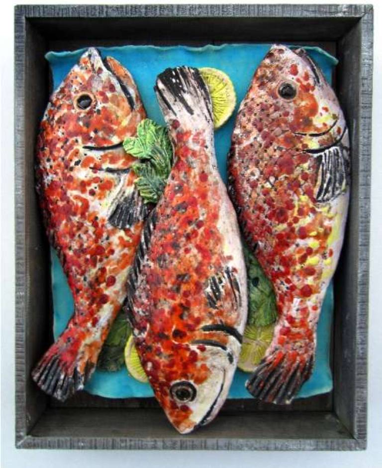 Fish Market Box - Scorpion Fish & lemon - Diana Tonnison
