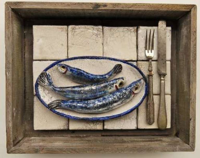 Three Fish on a Dish - Diana Tonnison