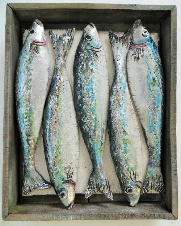 Fish Market Box - Five Herrings - Diana Tonnison