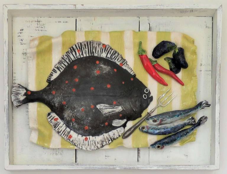 Plaice and Whitebait II - Diana Tonnison