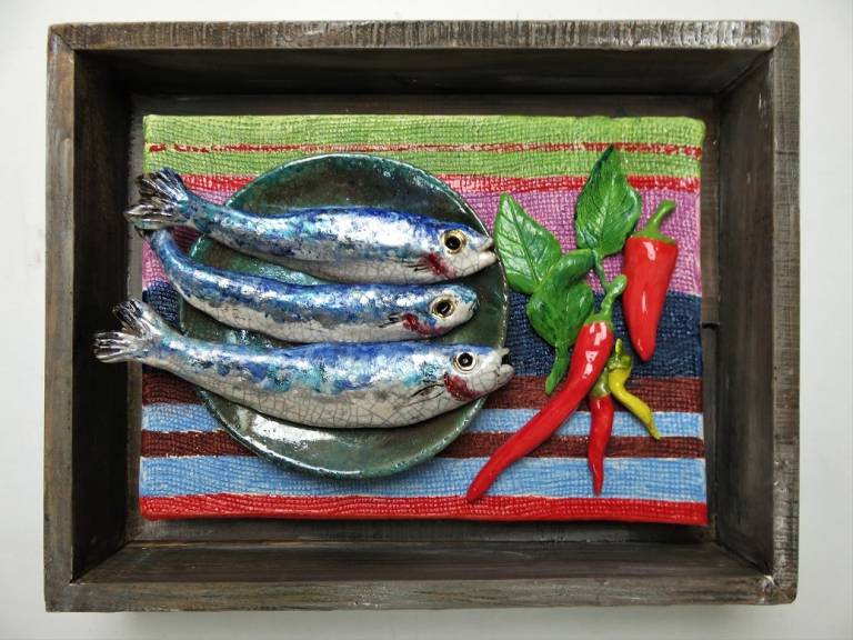 Three Fish Indian supper - Diana Tonnison