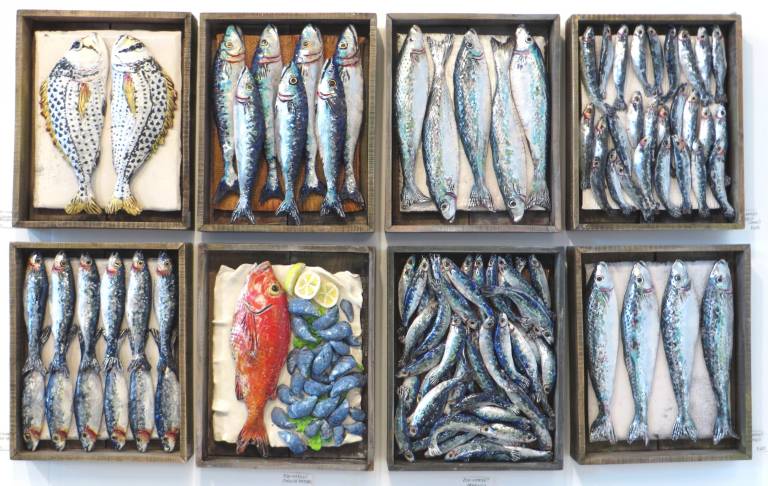 Collection of Fish Market Boxes - Diana Tonnison