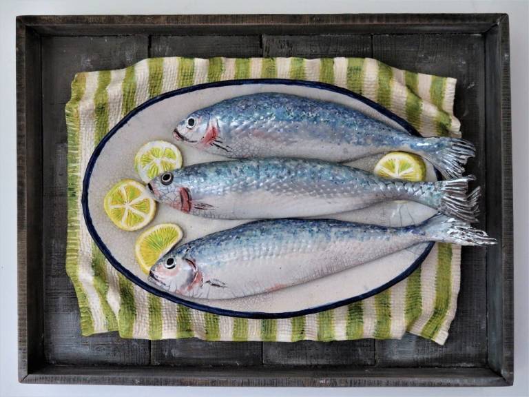 Three Fish and Lemon III  - Diana Tonnison