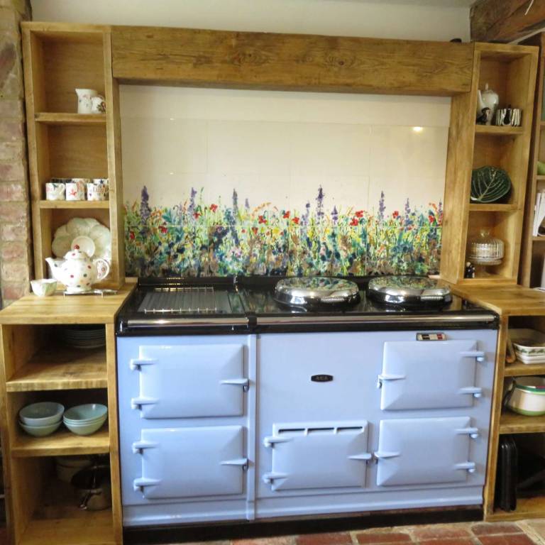 Wildflower Garden Splashback - Diana Tonnison