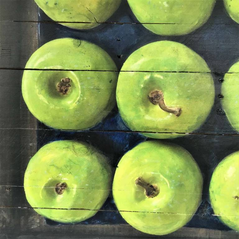 Wood Panel  - Granny Smiths DTW21 - Diana Tonnison