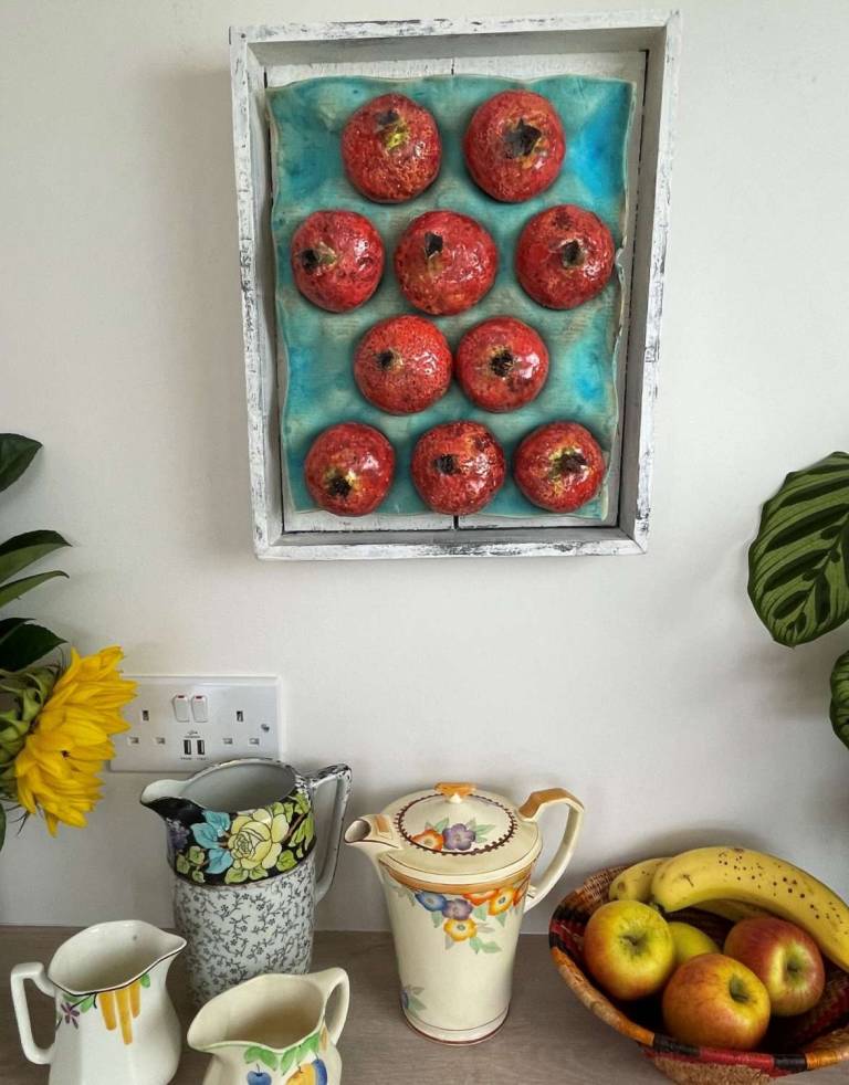 Fruit Market - Pomegranates III - Diana Tonnison