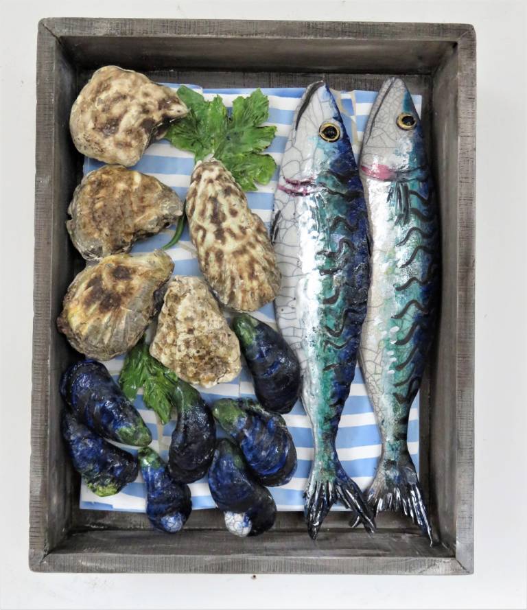 Mackerel, Oysters and Mussels - Diana Tonnison