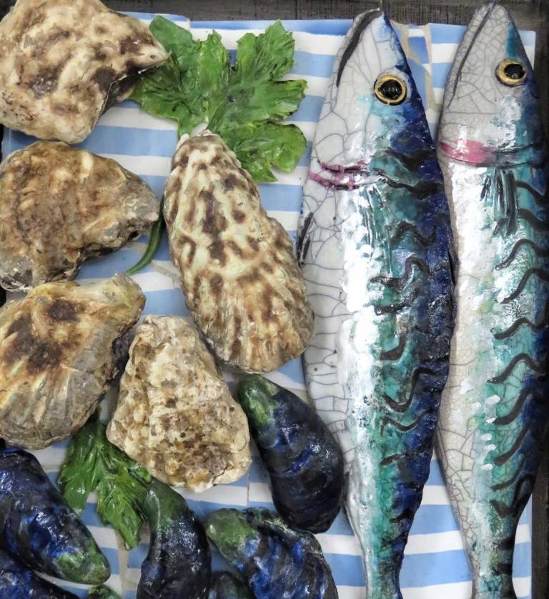 Mackerel, Oysters and Mussels - Diana Tonnison