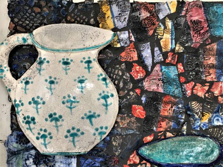 Two Jugs and Vintage spoons - Diana Tonnison