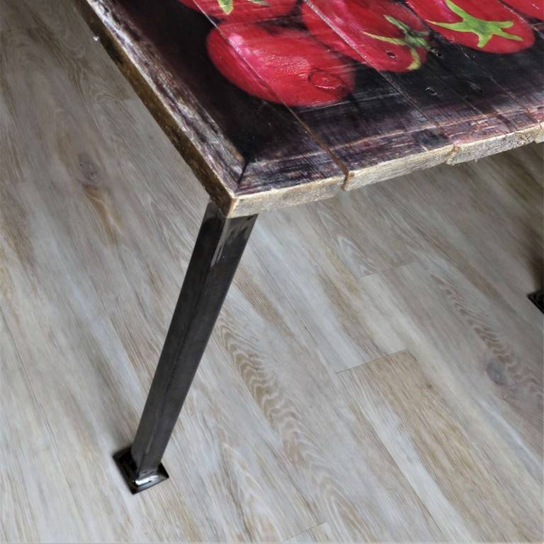 Wood Panel Cornish Mackerel Coffee table - Diana Tonnison
