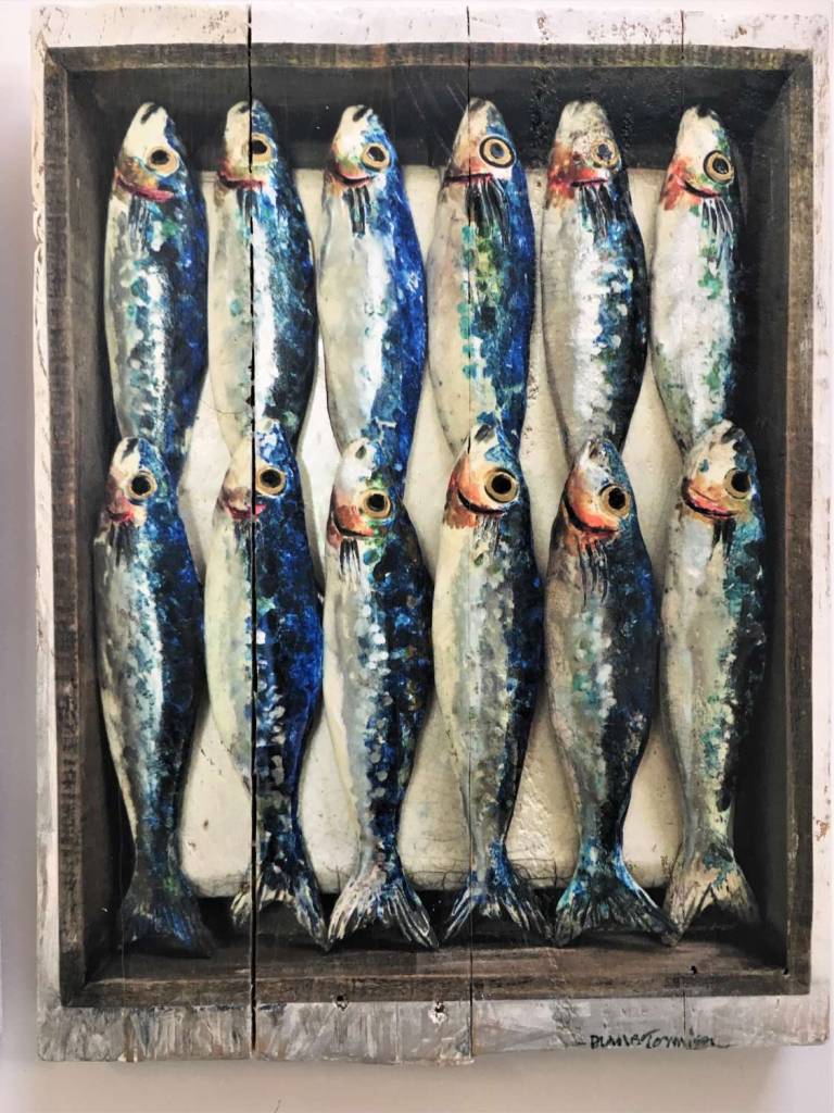 Three Artist Proof size - Fish market Images - Diana Tonnison