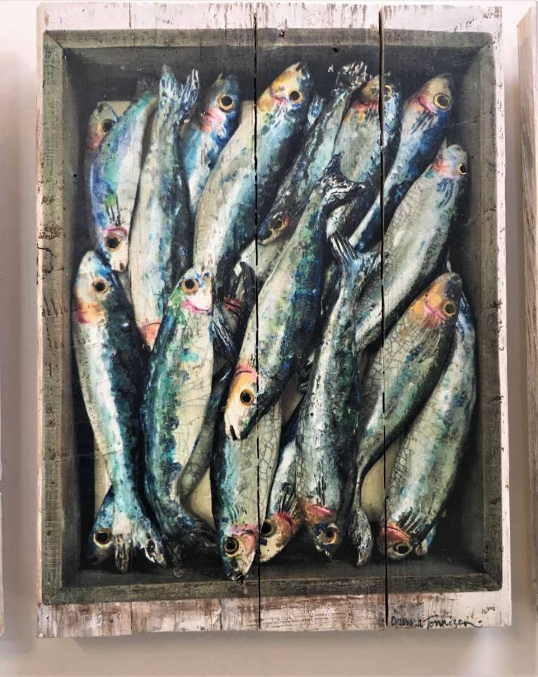 Three Artist Proof size - Fish market Images - Diana Tonnison