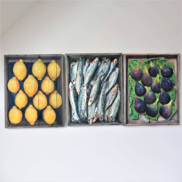 Fruit Market - Lemons II DTW36 - Diana Tonnison