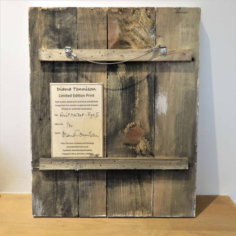 Wood panel - Figs II  DTW35 - Diana Tonnison