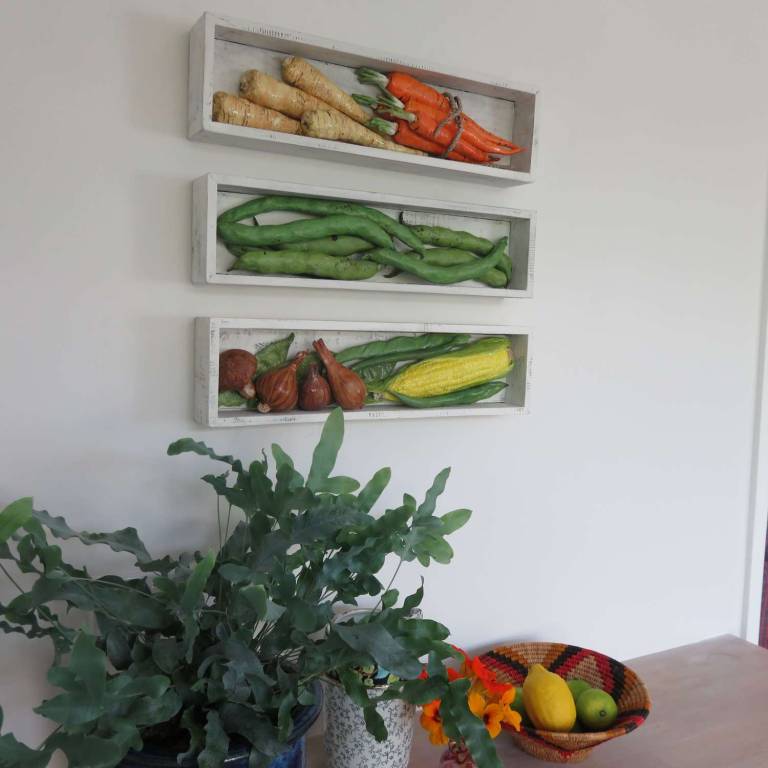 The Pantry - Set of three Vegetable Boxes - Diana Tonnison