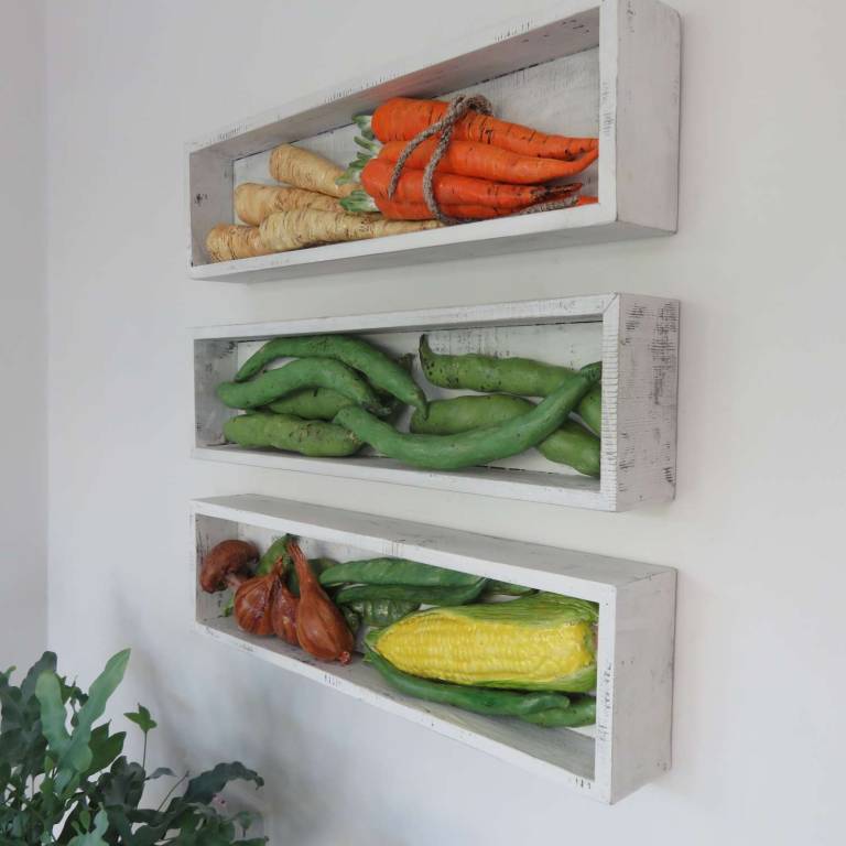 The Pantry - Set of three Vegetable Boxes - Diana Tonnison