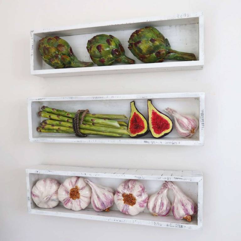 The Pantry - Asparagus, Fig and Garlic II - Diana Tonnison