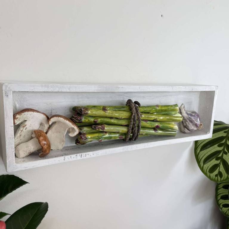 The Pantry - Asparagus ,Garlic and Mushrooms - Diana Tonnison