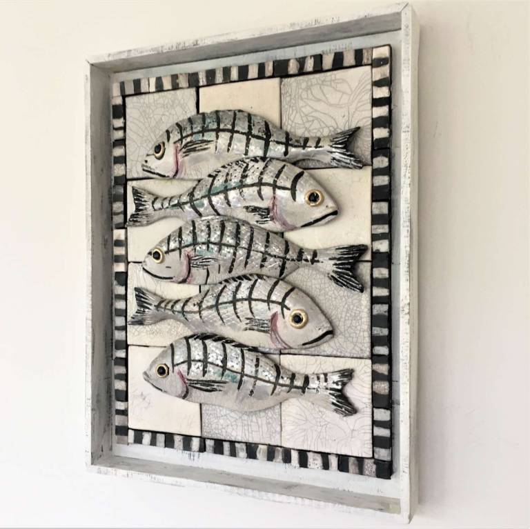 Five Gilthead Seabream - Diana Tonnison