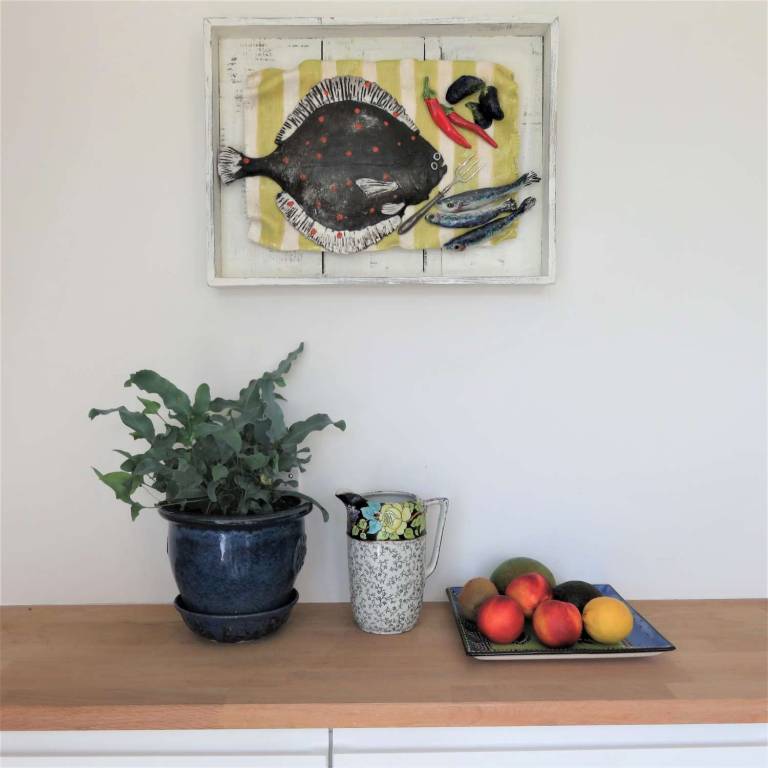 Plaice and Whitebait II - Diana Tonnison