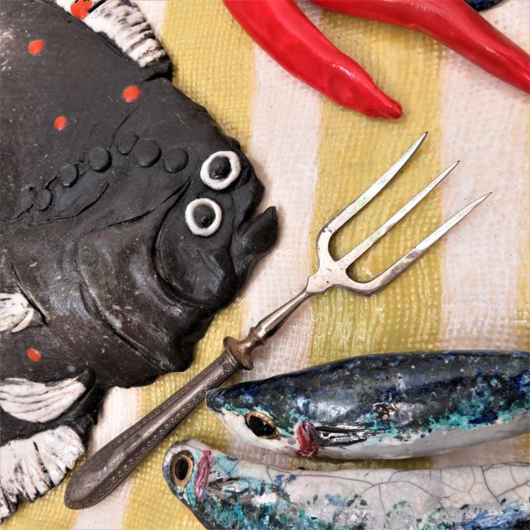 Plaice and Whitebait II - Diana Tonnison