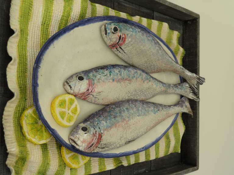 Three Fish and Lemon II - Diana Tonnison