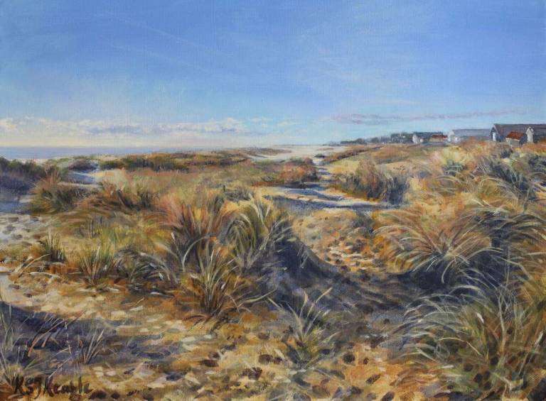 Through the dunes, Southwold - Karen Keable