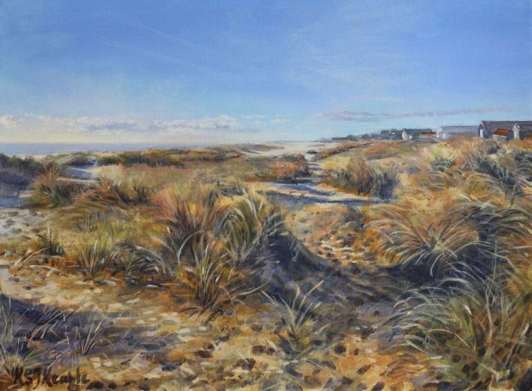 Through the dunes, Southwold - Karen Sarah Johnston Keable