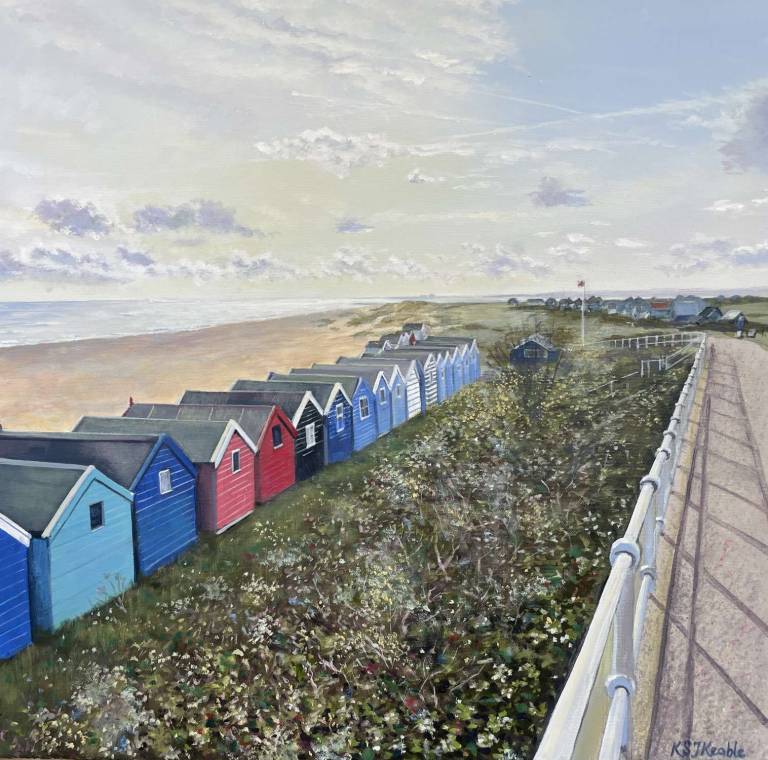 View From Gunhill Southwold - Karen Sarah Johnston Keable