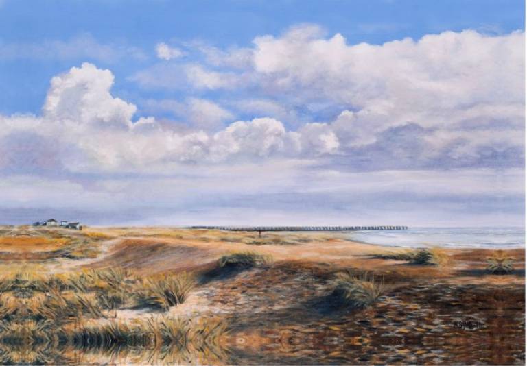 Taking The Air, Walberswick - Karen Sarah Johnston Keable