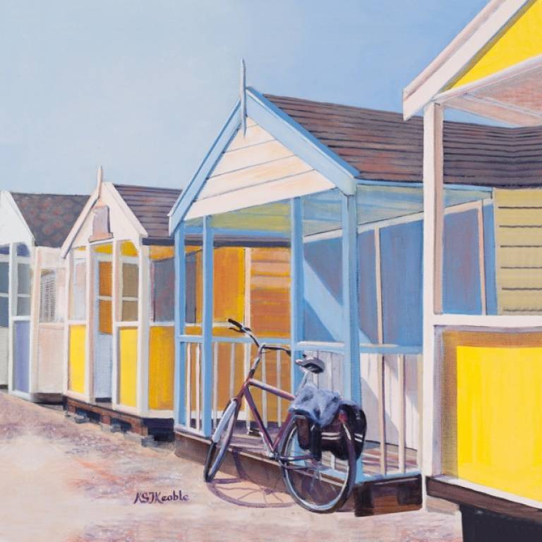 Early Morning Visit, Southwold - Karen Sarah Johnston Keable