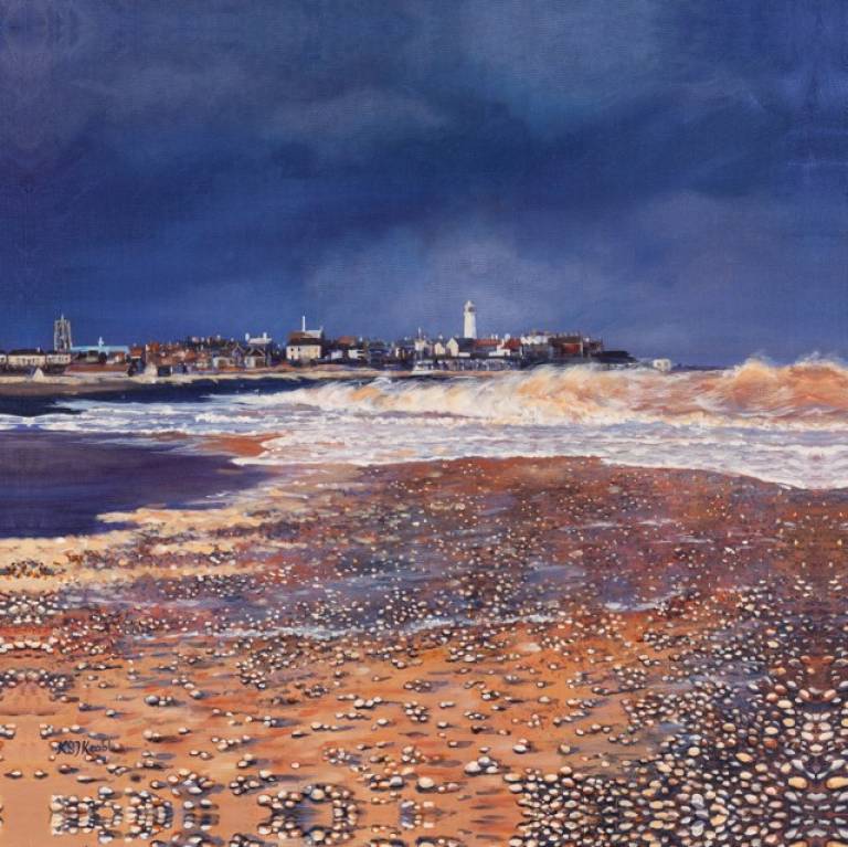 Passing Storm, Southwold - Karen Sarah Johnston Keable