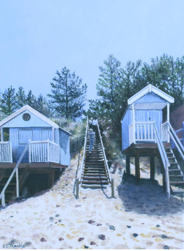 Coming off the beach - Karen Sarah Johnston Keable