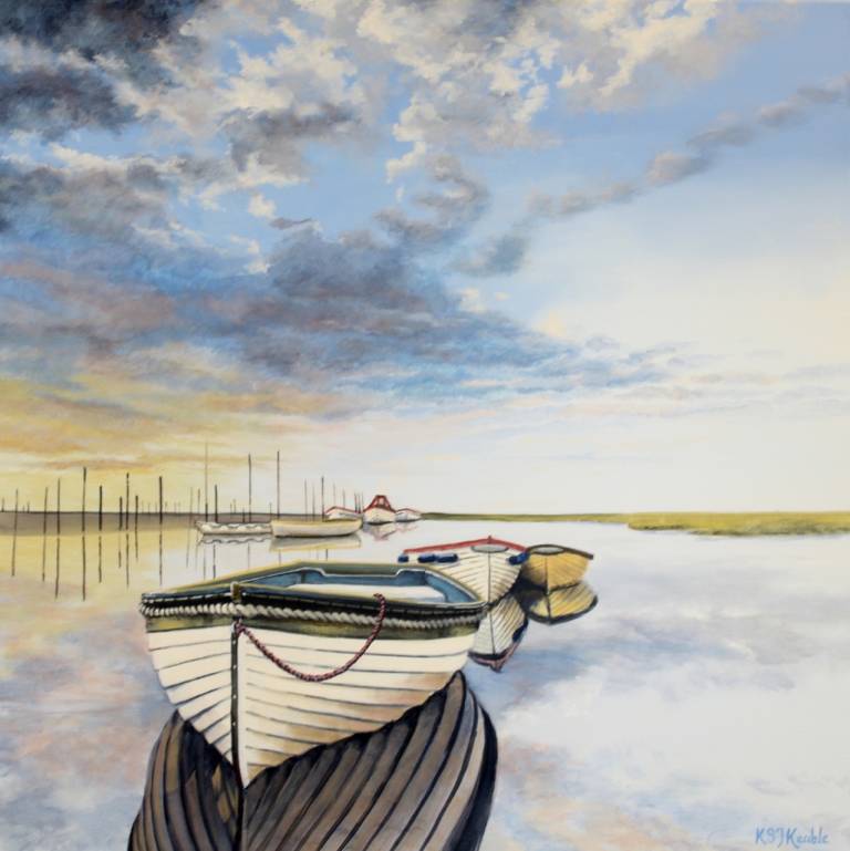 Evening reflections - Karen Sarah Johnston Keable