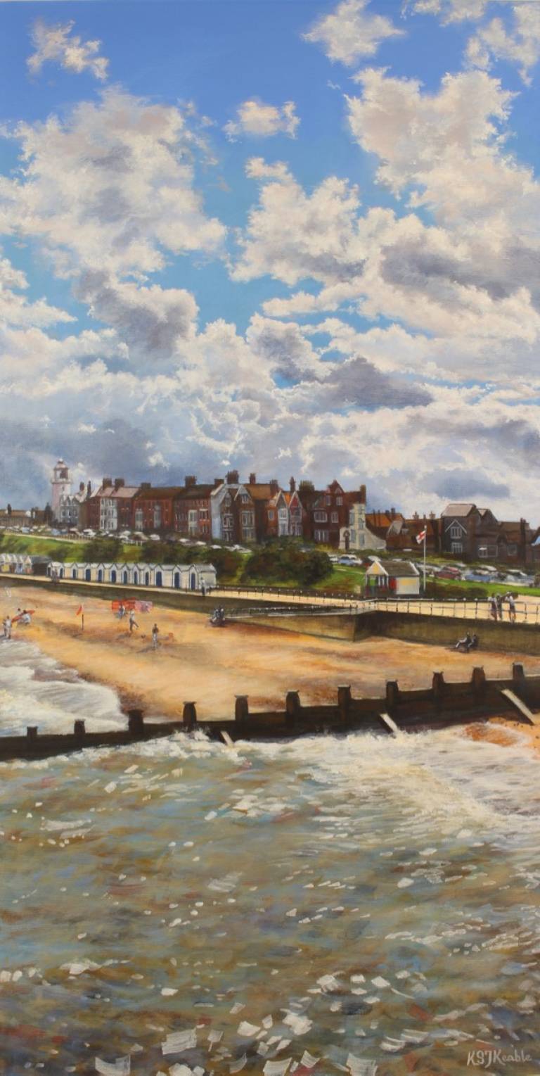 Southwold from the Pier - Karen Sarah Johnston Keable