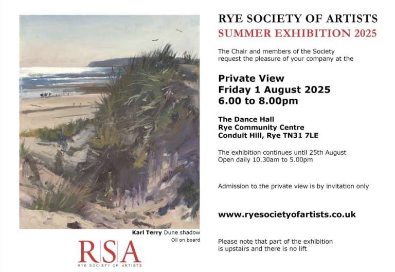 Rye Society of Artists Summer Exhibition 2025 - 